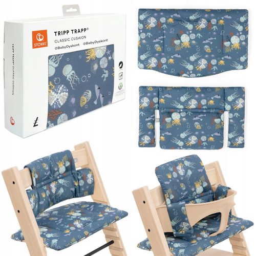 Etetőszék - Stokke Tripp Trapp Classic a mély párnába