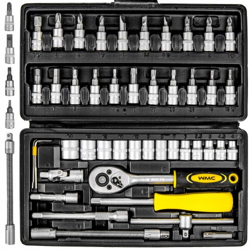 Szerszámkészletek - Klucot Key Tool Set 46 elem.