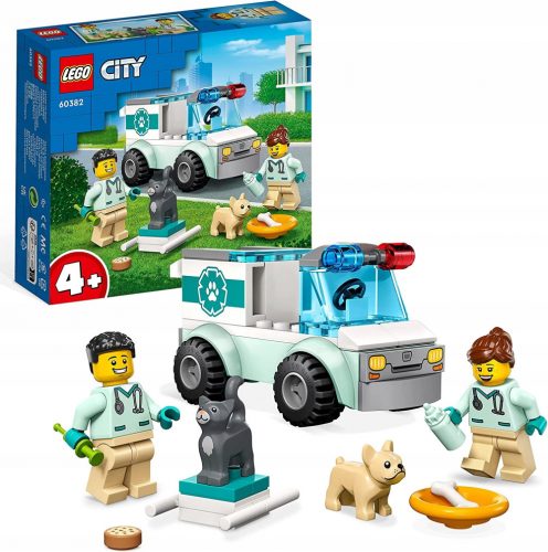  LEGO City 60382 Állatorvosi mentőautó