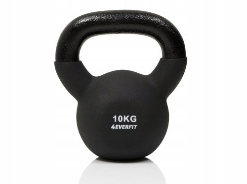 Kettlebell - 4EVERFIT Kettlebell 10kg öntöttvas súlyzó