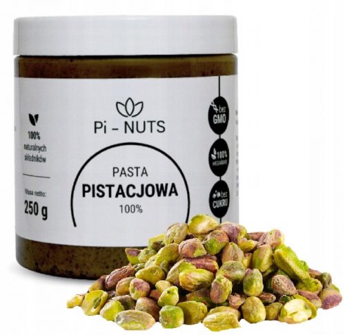  PISTÁCIAPASZTA FRISS TERMÉSZETES PISTÁCIA 100% PI-DIÓ 250g