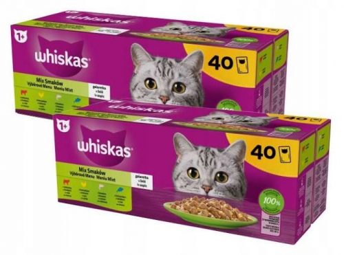 Konzerv macskáknak - Whiskas keverjük össze az ízeket a Jelly 80x85G -ben