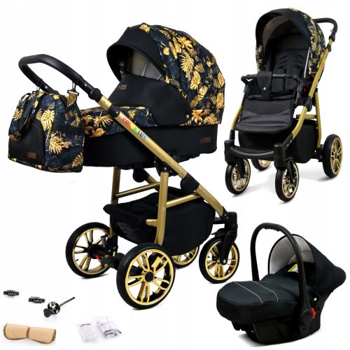  BabyLux Color Lux Gold Jungle 3 az 1-ben babakocsi