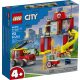  LEGO City 60375 tűzoltóállomás és tűzoltóautó