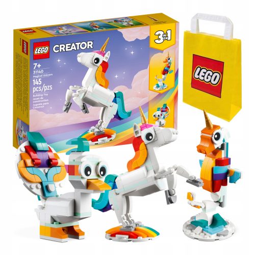 LEGO Creator 3 w 1 - LEGO Creator 3 in 1 - Magic Unicorn (31140)