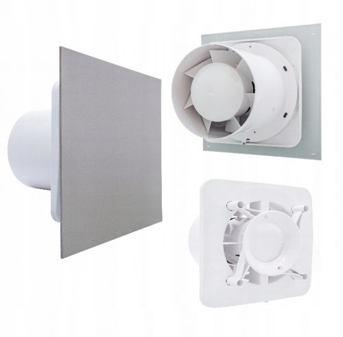 Ventika KLIQ100BASEH + KLIQFP180PLATINUM fürdőszoba ventilátor 100 mm