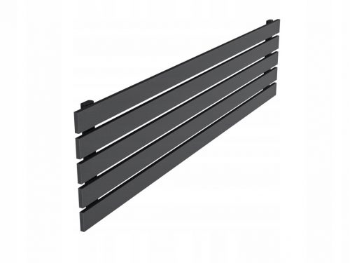  VÍZSZINTES DEKORATÍV RADIATOR-R 37/140 BLACK STRU