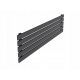  VÍZSZINTES DEKORATÍV RADIATOR-R 37/140 BLACK STRU