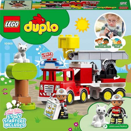  LEGO 10969 DUPLO RESCUE OPERATION FA CICKA TŰZOLTÓ TŰZTAUTÓ KLOBOK