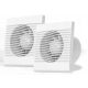 Fürdőszoba ventilátor - airRoxy 01-009 PRIM O 150 S fürdőszobai ventilátor