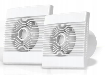 Fürdőszoba ventilátor - airRoxy 01-011 PRIM O 150 TS fürdőszobai ventilátor