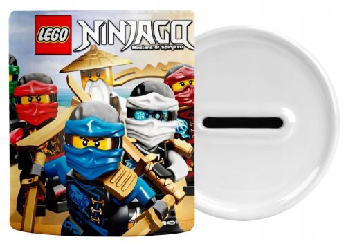 Pénz doboz - LEGO NINJAGO Gyermekek Piggy Bank a névvel