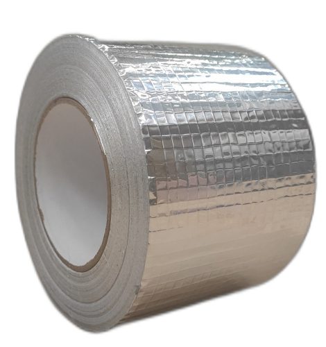 Légkondicionáló szalag - Öntapadó alumínium erősítésű szalag 100 mm 50 m