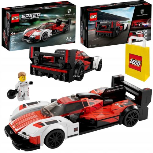  LEGO Speed Champions 76916 Porsche 963 + LEGO 6315794 VP PAPÍRTÁSKA NAGY 45X48X17 TE