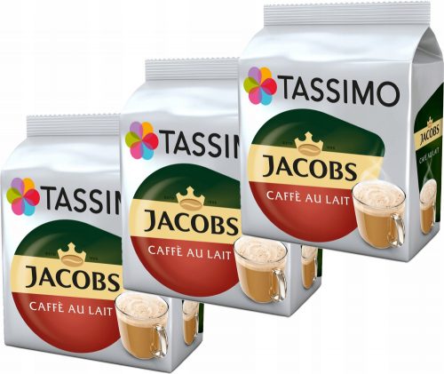 Tassimo Jacobs Cafe au lait 3 x 16 db kapszulák