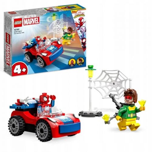 LEGO Super Heroes - LEGO Spidey Pókember figurás autó Easy 4+