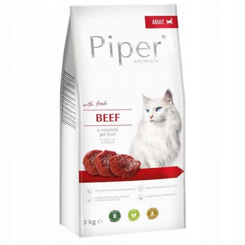  Piper száraztáp marhahús 3 kg