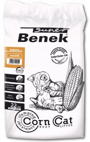 Alom nyulaknak és kis rágcsálóknak - SUPER BENEK Corn Cat Classic Natural 35L