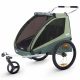 Sport babakocsi - Thule Coaster XT Basil Green Bicycle Trailer