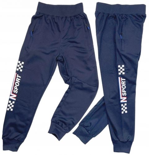 Gyermek melegítőnadrág - Sweatpants n -ports r 14 - 158 cm sötétkék