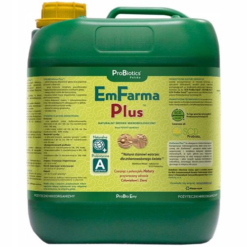  Probiotikumok EmFarma Plus 5L Készítmény iszapos algák ellen