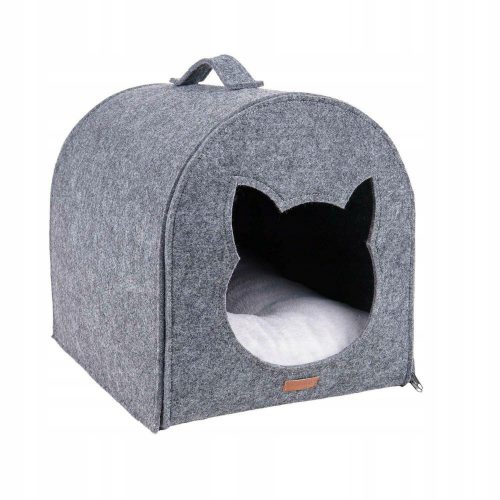 Pihenőhely macskáknak - Amiplay Cat House Quick Press 2in1 Hygge