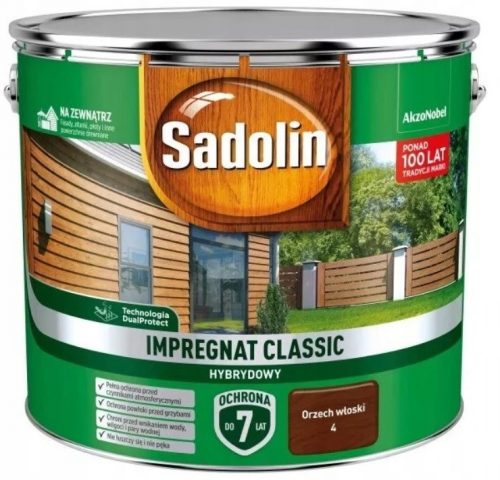 Fa impregnálás Sadolin Dió 4 9 l