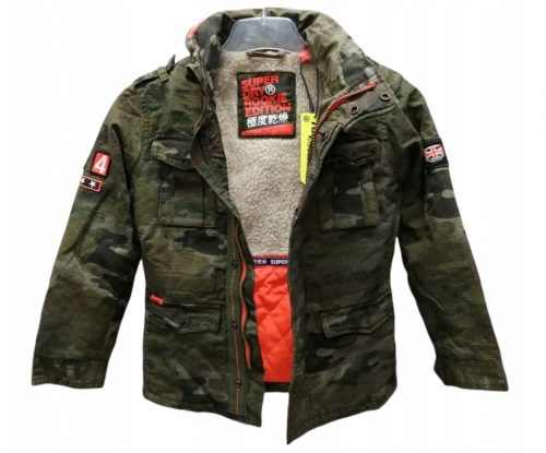 Gyermek kabát - Superdry fiúk kabát átmenet 116 2Z8E5*