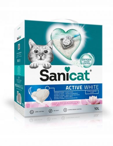 Alom nyulaknak és kis rágcsálóknak - Sanicat Active Lotus Flower Zwirek 10L