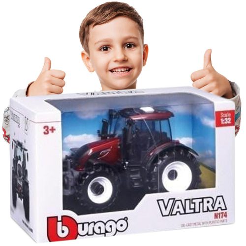 BBURAGO Toy Farm Valtra N174 Red 1:32 TOYS