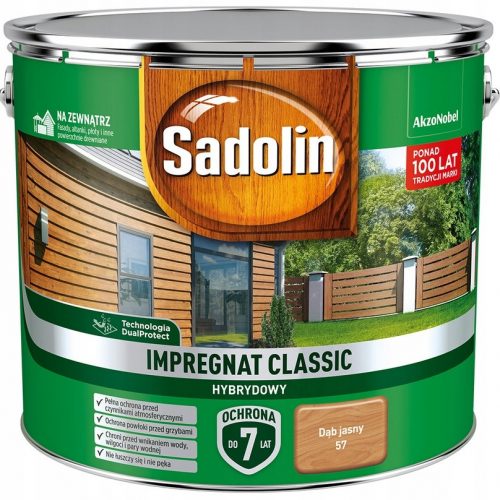 Sadolin Classic faimpregnáló, világos tölgy, 9 l