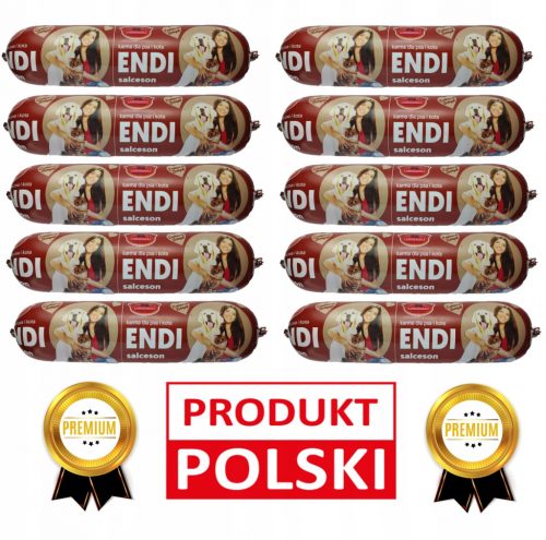  10x1kg PREMIUM ENDI SALCESON bár kutyaeledel