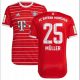 Kosárlabda póló - Rajongó Adidas Bayern T -phirt 2022/2023 nyomtatással