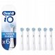  Oral-B iO Ultimate Clean Black elektromos fogkefefejek, 6 db-os csomag