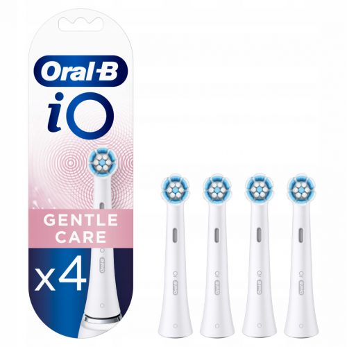  Oral-B iO Gentle Care Black Elektromos fogkefe fejek, 4 db