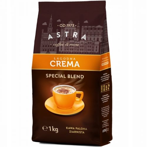 Astra kávé MILD CREMA Arabica bab 1kg