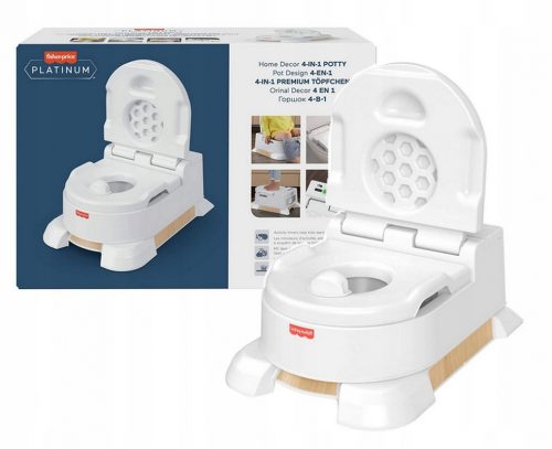 Interaktív bili - FISHER PRICE HOME DECOR POTTY 4 az 1-ben hangokkal