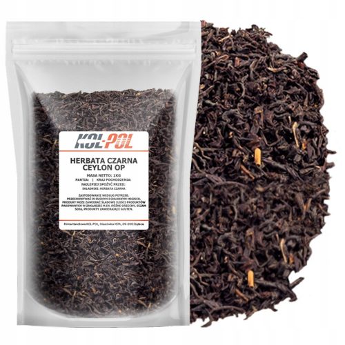 FEKETE CEYLON TEA OP 1kg Természetes laza levél