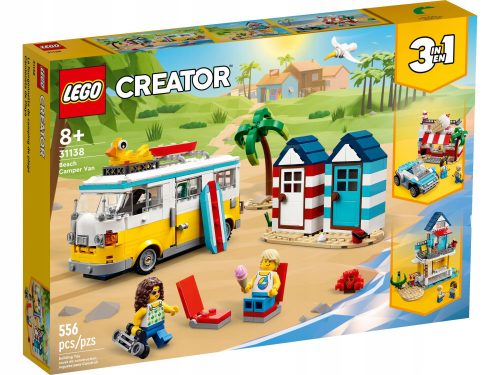 LEGO Creator 3 w 1 - Lego Creator 3 az 1 31138 lakóautóban a tengerparton