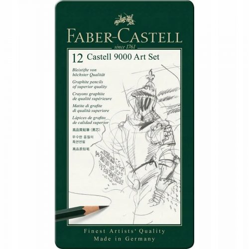 Ceruza - FABER CASTELL 9000 ART ceruza (12 db) 8B - 2H