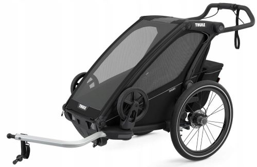  Thule Chariot Sport1 Midnight Black gyermek kerékpár utánfutó