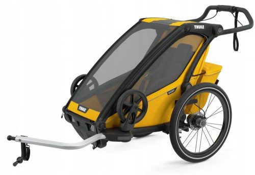  Thule Chariot Sport1 Spectra Yellow gyermek kerékpár utánfutó