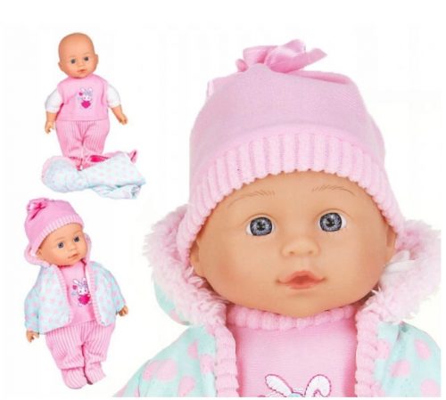 Játékbaba - Julka Doll Soft Baby azt mondja, hogy a gyerekek 2+