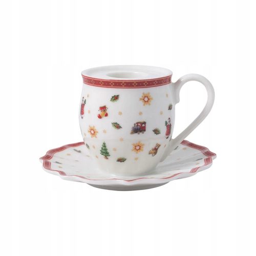 Karácsonyi gyertyatartó, lámpás - A Toy's Delight Villeroy & Boch gyertyatartó