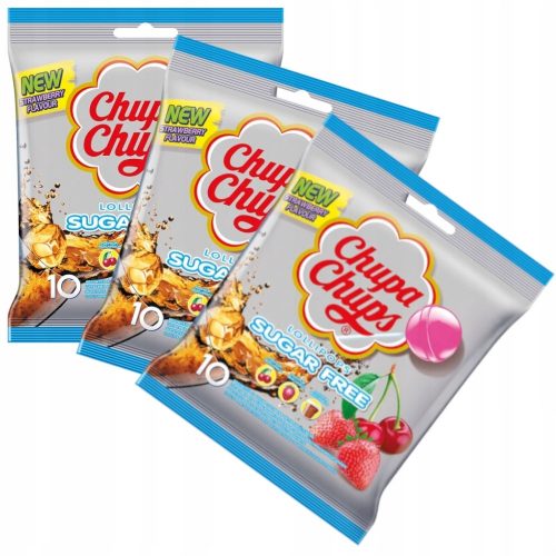 Chups chups nyalókák cukor nélkül 30 DCS Lollipops Mix