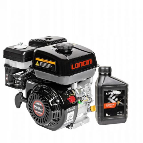  LONCIN Rotavator motor 5,5 LE, vízszintes tengely 20 mm