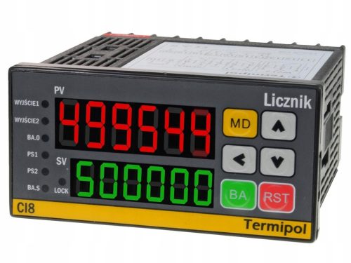 Termipol LICZN-CI8 impulzusszámláló