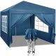  Wolt pavilon, 4 fal, 3 x 3 x 2,5 m