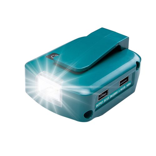 LED töltő adapter a Makita Battery14.4-18V számára