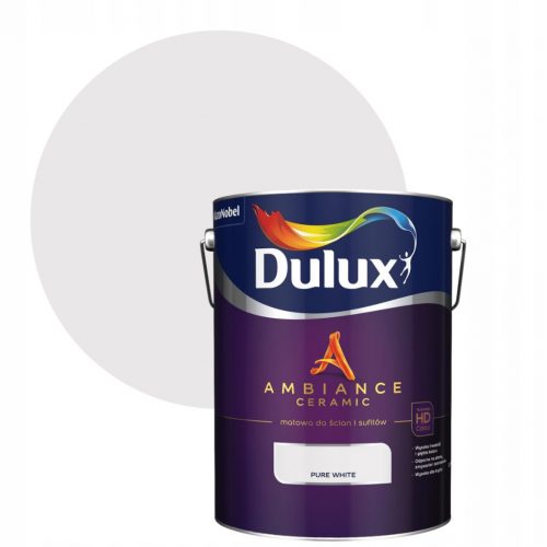  DULUX AMBIANCE KERÁMIA FESTÉK 5L tiszta fehér